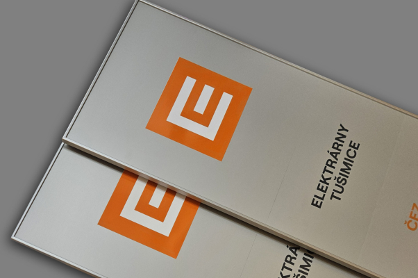 Exteriérové označení budov ČEZ