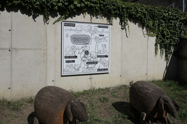 Interaktivní hra pro děti na zahradě AOPK Litoměřice