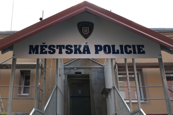 Označení služebny Městské policie Děčín
