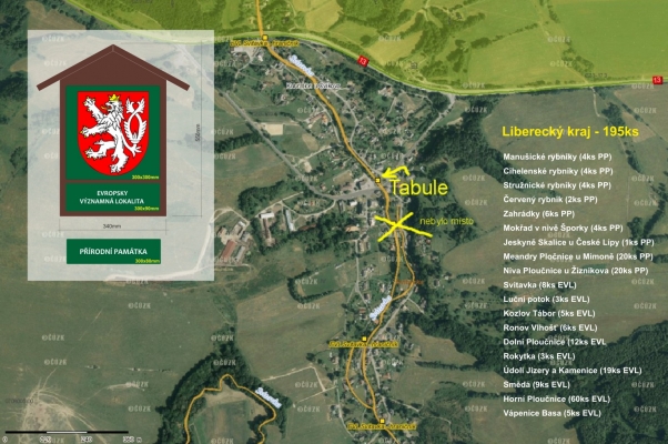 Značení evropsky významných lokalit v Libereckém kraji 2014 – hraničníky
